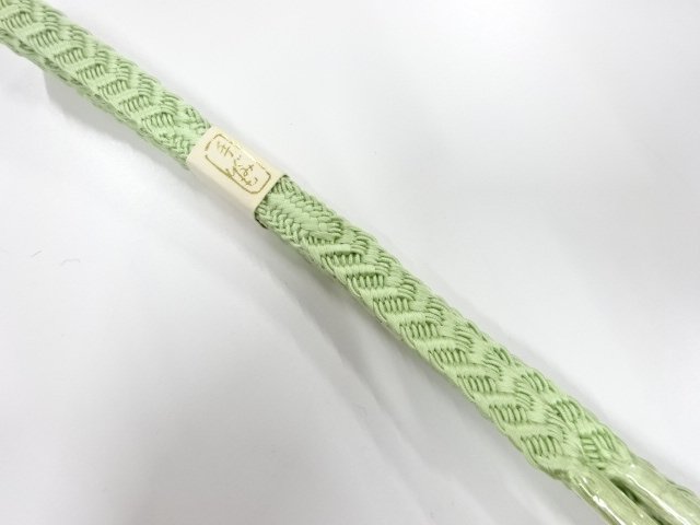 未使用品　正絹　手組帯締め